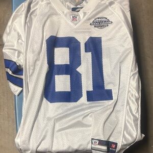 Reebok White and Blue Jersey